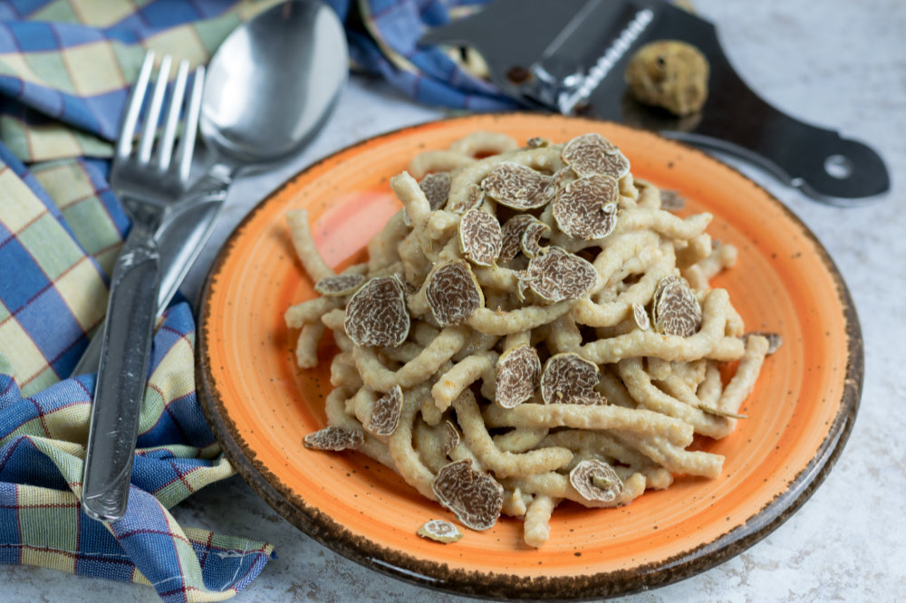 passatelli con tartufo bianco