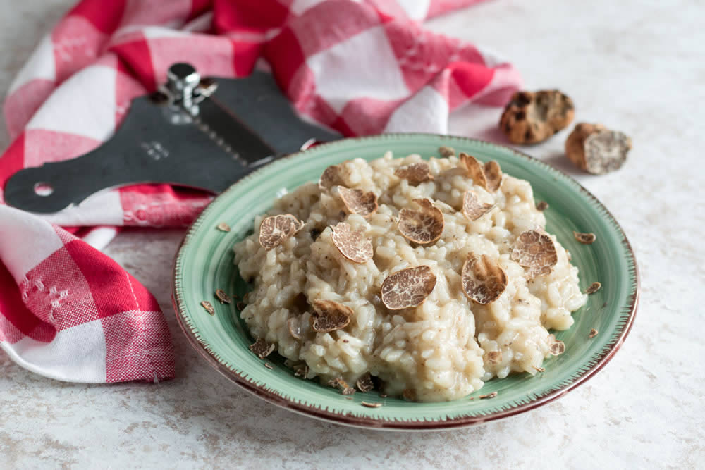 risotto con bianchetto