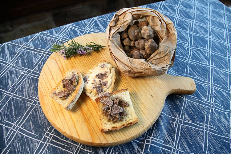 tartufo e salsa