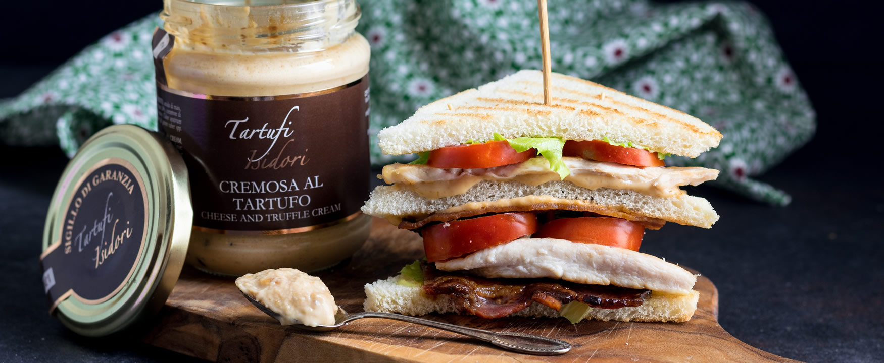 club sandwich al tartufo